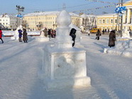 Фотографии города, зима, Памятники Костромы, архитектура города, гостиницы, места отдыха, Золотое Кольцо России, Ипатьевский монастырь