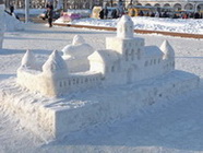 Фотографии города, зима, Памятники Костромы, архитектура города, гостиницы, места отдыха, Золотое Кольцо России, Ипатьевский монастырь