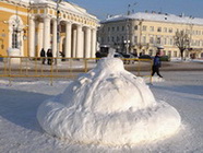 Фотографии города, зима, Памятники Костромы, архитектура города, гостиницы, места отдыха, Золотое Кольцо России, Ипатьевский монастырь